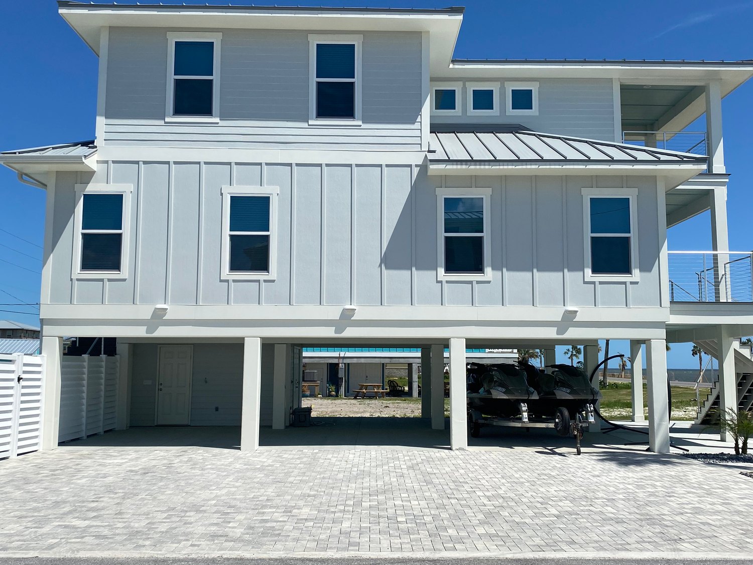 Completed Florida home by L. Henson